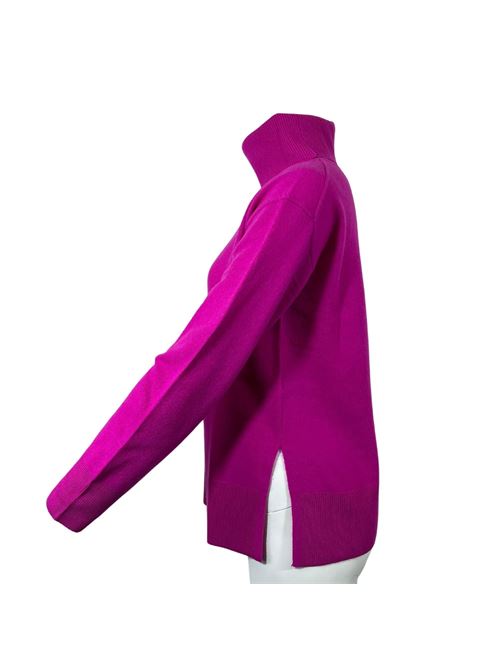 WOMEN'S FUCSIA TURTLENECK ESSENTIEL STUDIO | LMDA002FUXIA